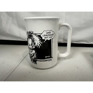 Vintage PAWS Einstein Parody Mug Alburp Einswine E=mc2 Cheese Made in England